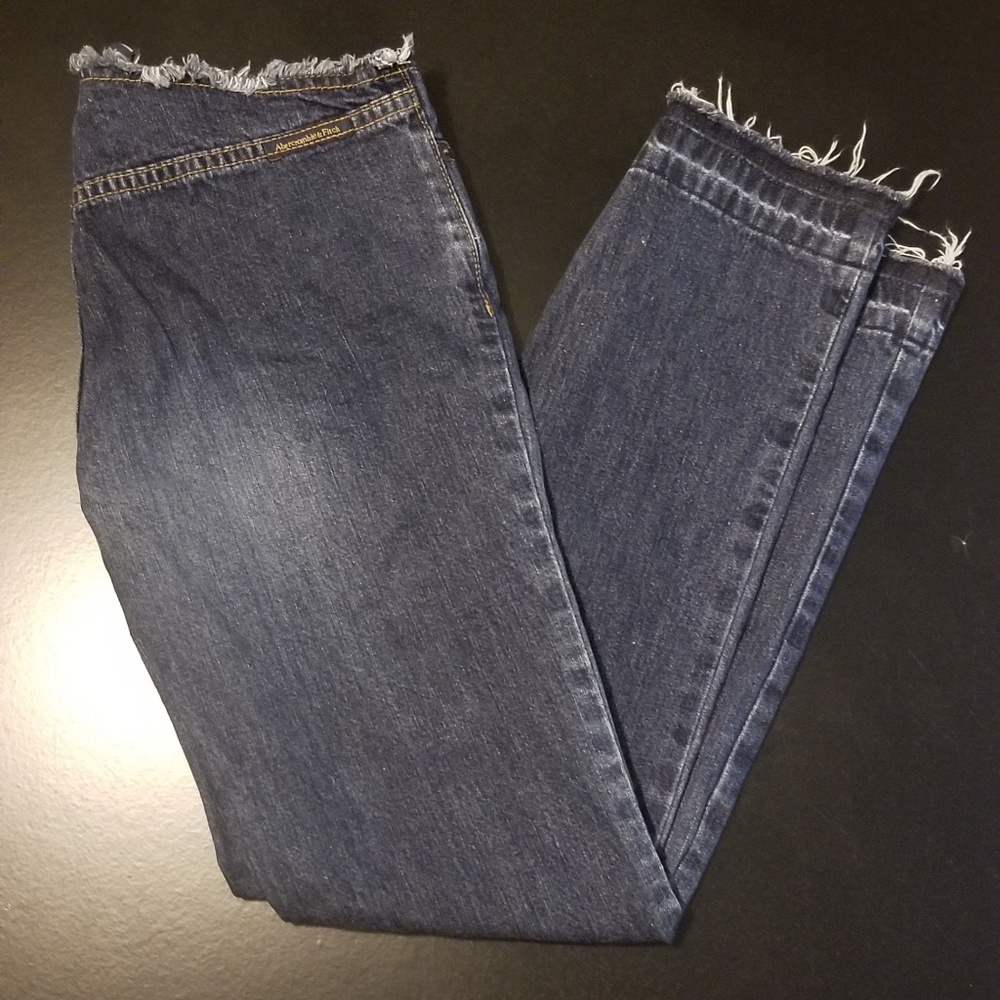 Abercrombie & Fitch Frayed Jeans Size 00